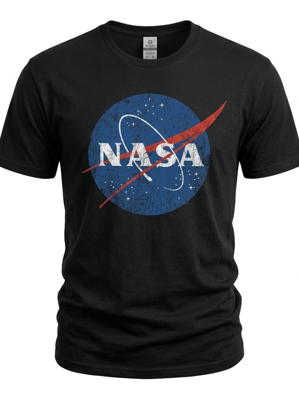 Gildan Men's NASA Graphic T-Shirt - Black - Size‎ Large
